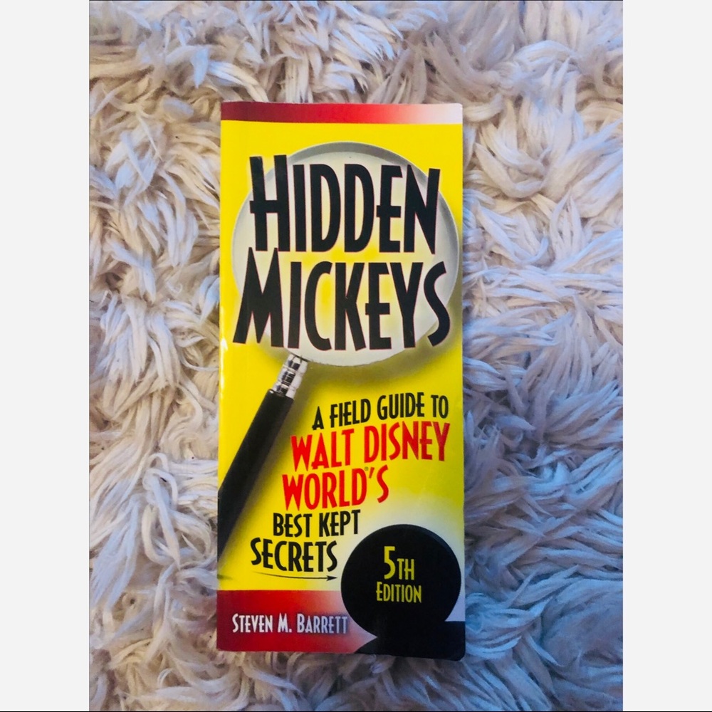 EUC Disney World Hidden Mickey 5th Edition Book